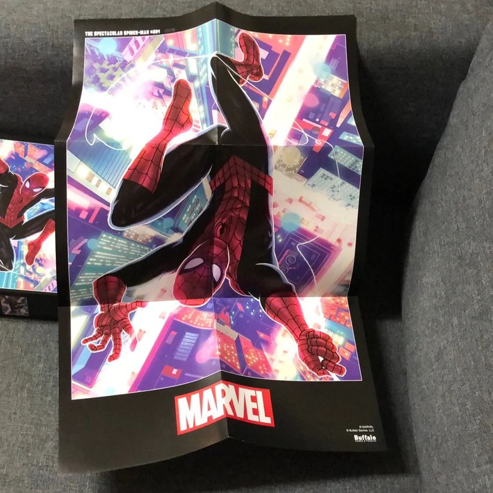 Marvel Comics The Spectacular Spider-Man 500 Piece Puzzle w/Poster! #301